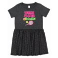 thumbnail image 1 of Inktastic Future Tennis Player in Training Girls Toddler Dress, 1 of 5