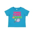 thumbnail image 1 of Inktastic Future Tennis Player in Training Girls Toddler T-Shirt, 1 of 5