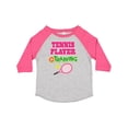 thumbnail image 1 of Inktastic Future Tennis Player in Training Girls Toddler T-Shirt, 1 of 5