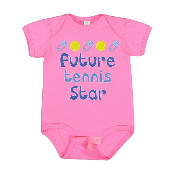 Inktastic Future Tennis Star Baby Boy Boys Baby Bodysuit
