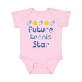 thumbnail image 1 of Inktastic Future Tennis Star Baby Boy Boys Baby Bodysuit, 1 of 5