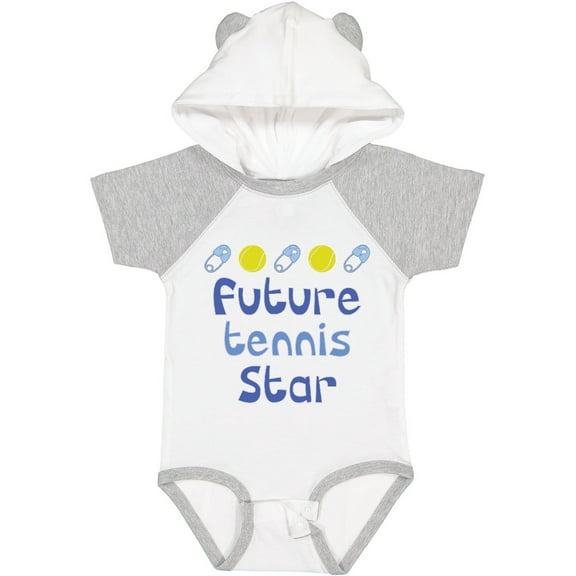 Inktastic Future Tennis Star Baby Boy Boys Baby Bodysuit