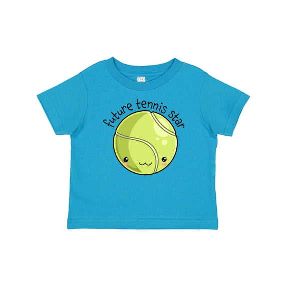 Inktastic Future Tennis Star Cute Tennis Ball Boys or Girls Baby T-Shirt