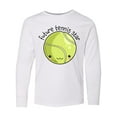 thumbnail image 1 of Inktastic Future Tennis Star- Cute Tennis Ball Long Sleeve Youth T-Shirt, 1 of 5