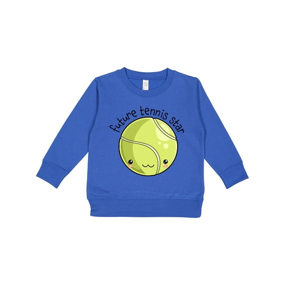 Inktastic Future Tennis Star Cute Tennis Ball Toddler Sweatshirt