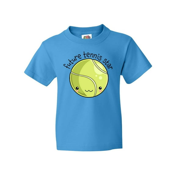 Inktastic Future Tennis Star- Cute Tennis Ball Youth T-Shirt