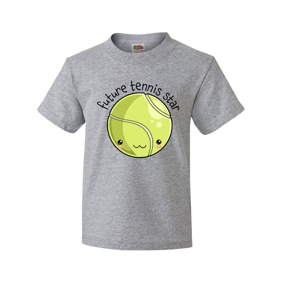 Inktastic Future Tennis Star- Cute Tennis Ball Youth T-Shirt