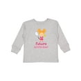 thumbnail image 1 of Inktastic Future Tennis Star Girl Girls Long Sleeve Toddler T-Shirt, 1 of 5