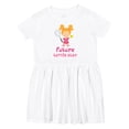 thumbnail image 1 of Inktastic Future Tennis Star Girl Girls Toddler Dress, 1 of 5
