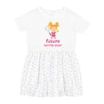 thumbnail image 1 of Inktastic Future Tennis Star Girl Girls Toddler Dress, 1 of 5