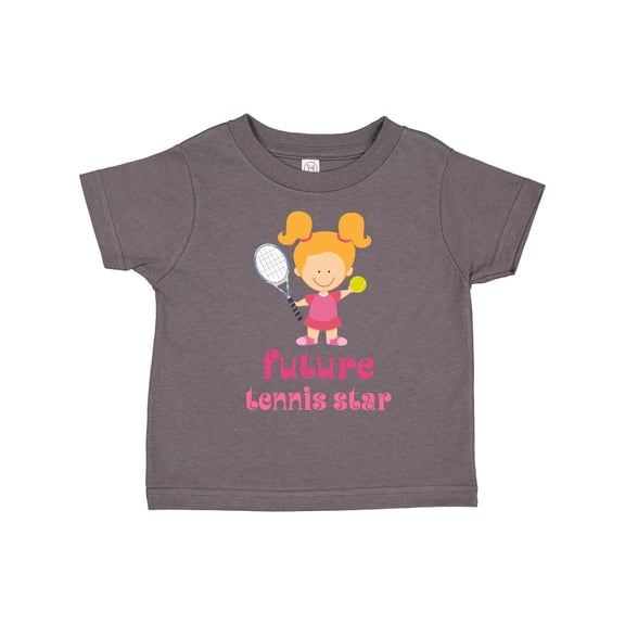 Inktastic Future Tennis Star Girl Girls Toddler T-Shirt