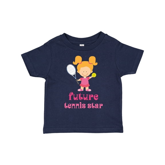 Inktastic Future Tennis Star Girl Girls Toddler T-Shirt