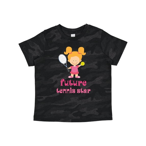 Inktastic Future Tennis Star Girl Girls Toddler T-Shirt