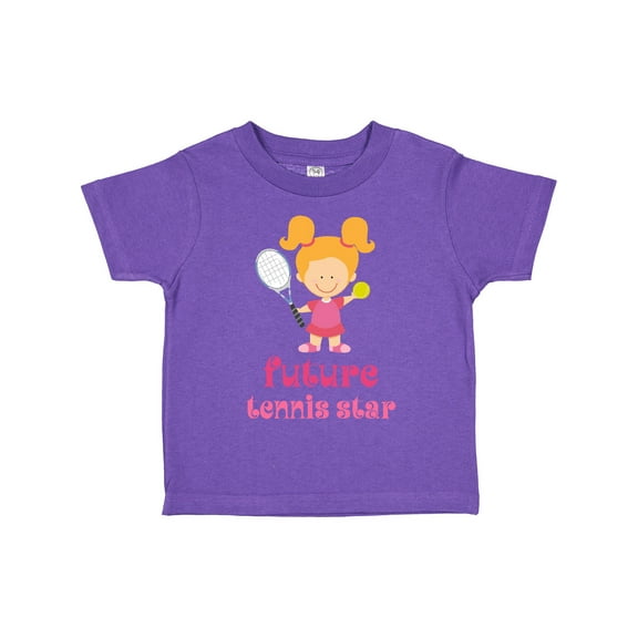 Inktastic Future Tennis Star Girl Girls Toddler T-Shirt