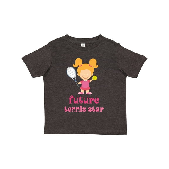 Inktastic Future Tennis Star Girl Girls Toddler T-Shirt