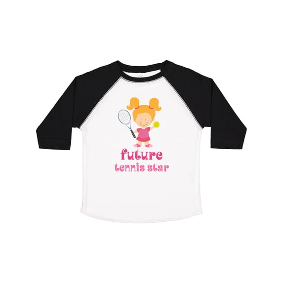 Inktastic Future Tennis Star Girl Girls Toddler T-Shirt