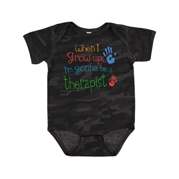 Inktastic Future Therapist Boys or Girls Baby Bodysuit