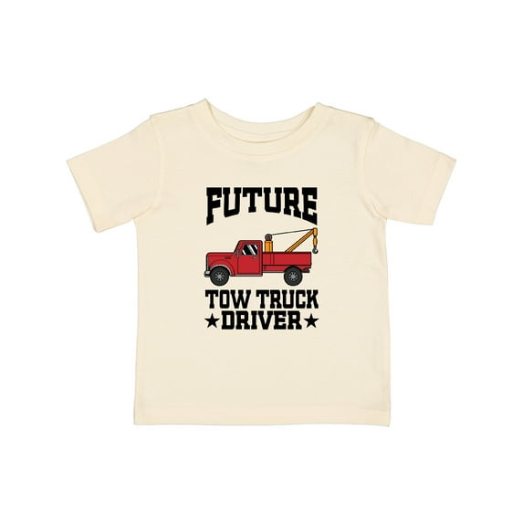 Inktastic Future Tow Truck Driver Boys Baby T-Shirt
