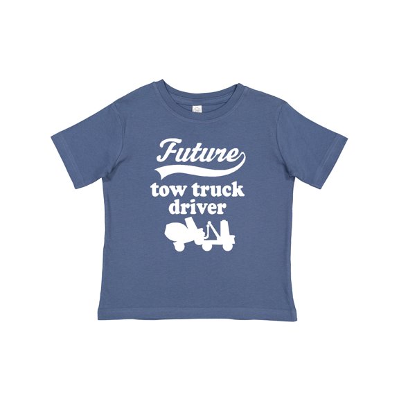 Inktastic Future Tow Truck Driver Childs Boys Baby T-Shirt