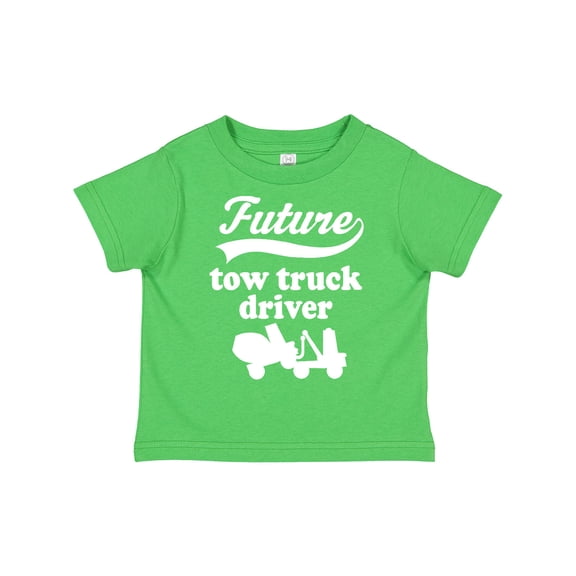 Inktastic Future Tow Truck Driver Childs Gift Boys Toddler T-Shirt