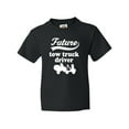 thumbnail image 1 of Inktastic Future Tow Truck Driver Childs Gift Youth T-Shirt, 1 of 5