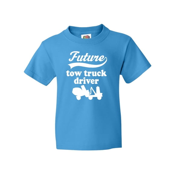 Inktastic Future Tow Truck Driver Childs Gift Youth T-Shirt