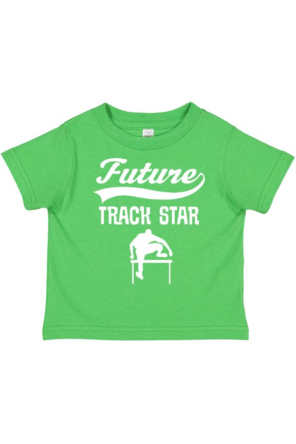 Future Track Star Boys Sports Hurdles Boys or Girls Toddler T-Shirt