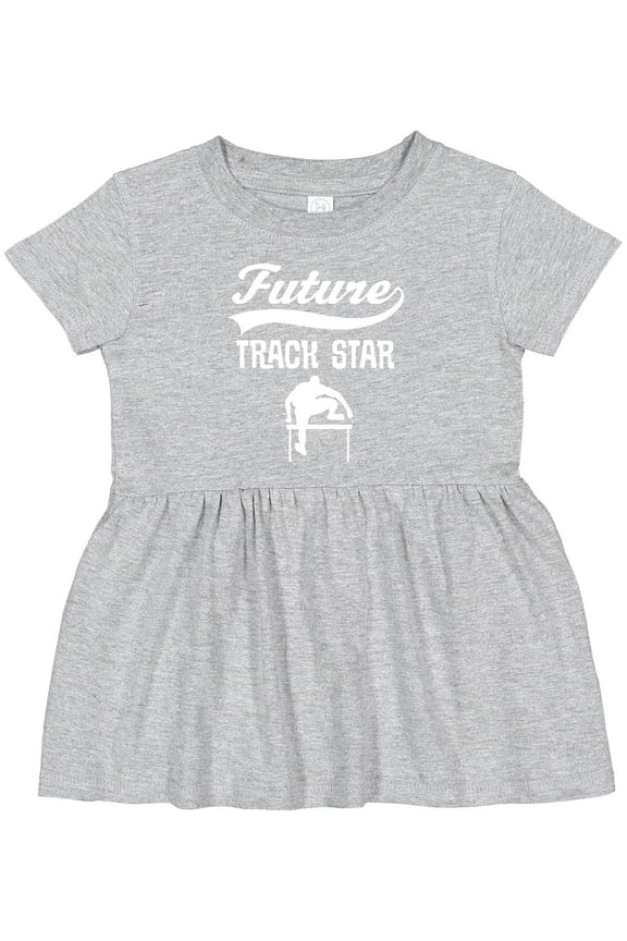 Future Track Star Boys Sports Hurdles Girls Baby Dress