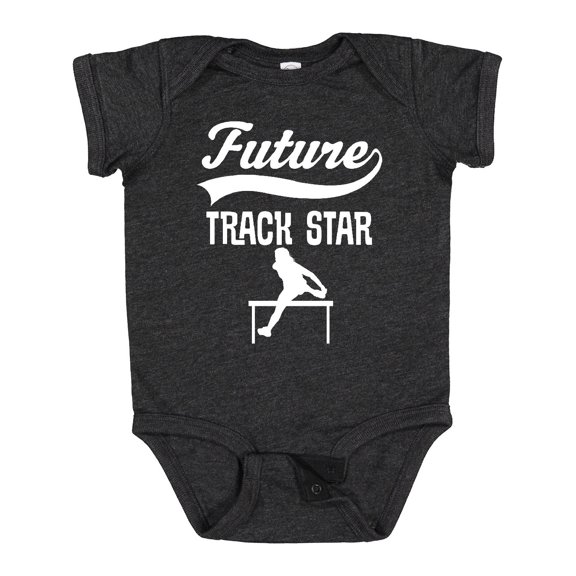 Inktastic Future Track Star Girls Sports Girls Baby Bodysuit