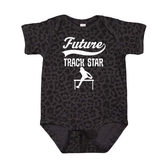 Inktastic Future Track Star Girls Sports Girls Baby Bodysuit