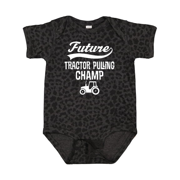 Inktastic Future Tractor Pulling Champ Boys or Girls Baby Bodysuit