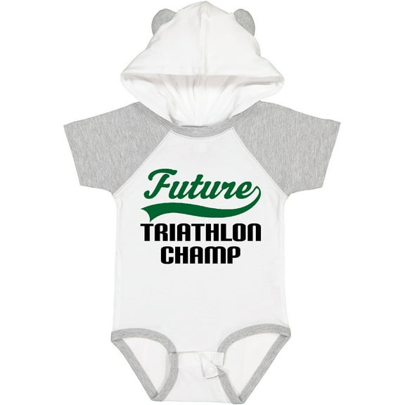 Inktastic Future Triathlon Champ Boys Baby Bodysuit