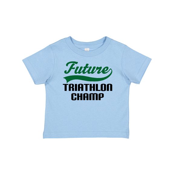 Inktastic Future Triathlon Champ Boys Baby T-Shirt