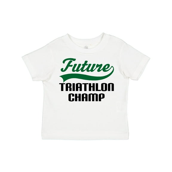 Inktastic Future Triathlon Champ Boys Toddler T-Shirt