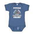 thumbnail image 1 of Inktastic Future Triathlon Champ Run Swim Boys or Girls Baby Bodysuit, 1 of 5