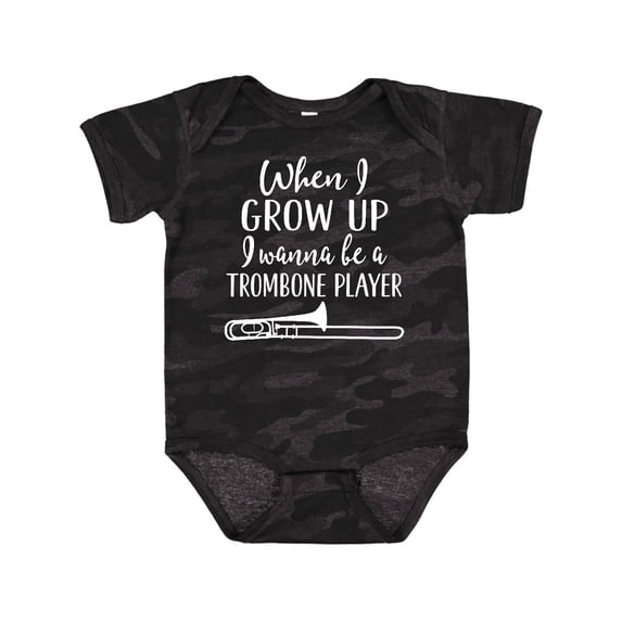 Inktastic Future Trombone Player Music Boys or Girls Baby Bodysuit