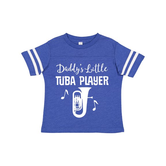 Inktastic Future Tuba Player (Daddys Little) Boys or Girls Toddler T-Shirt