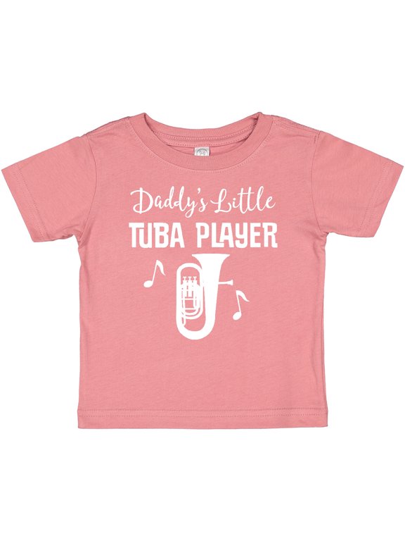 Future Tuba Player (daddys Little) Boys or Girls Baby T-Shirt