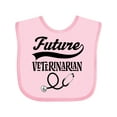 thumbnail image 1 of Inktastic Future Veterinarian Boys or Girls Baby Bib, 1 of 4
