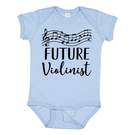 Inktastic Future Violin Player Violinist Boys or Girls Baby Bodysuit
