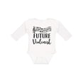 thumbnail image 1 of Inktastic Future Violin Player Violinist Boys or Girls Long Sleeve Baby Bodysuit, 1 of 5
