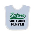 thumbnail image 1 of Inktastic Future Volleyball Player Boys Baby Bib, 1 of 4