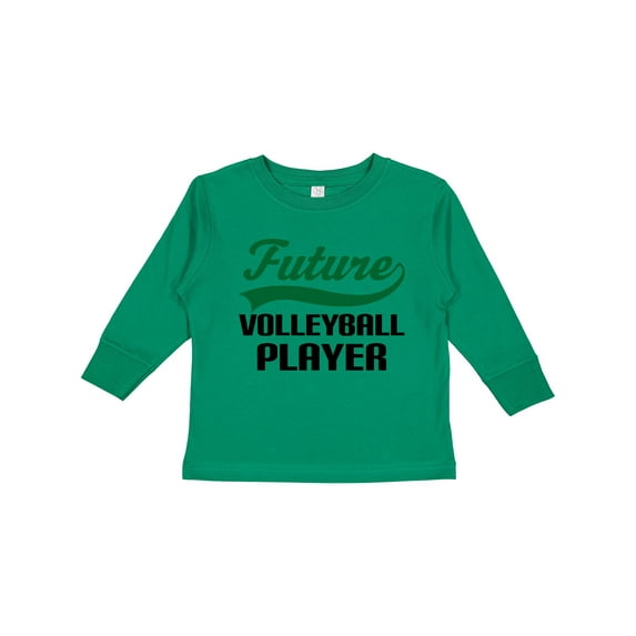 Inktastic Future Volleyball Player Boys Long Sleeve Toddler T-Shirt