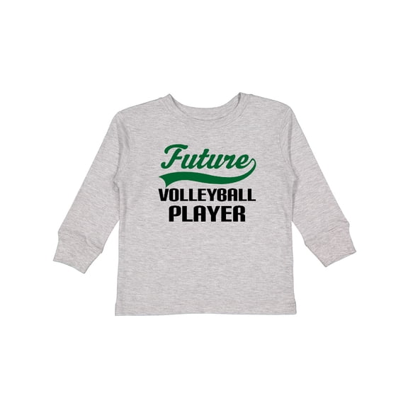 Inktastic Future Volleyball Player Boys Long Sleeve Toddler T-Shirt