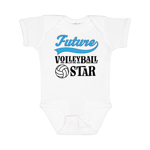 Inktastic Future Volleyball Star Boys Baby Bodysuit