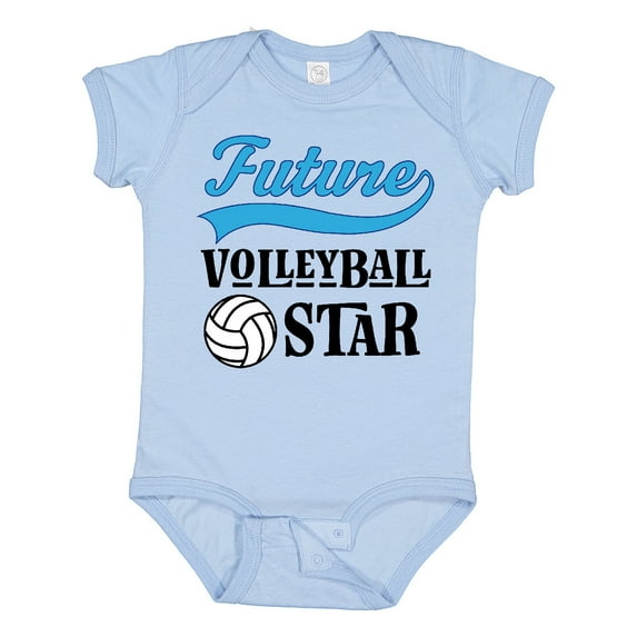 Inktastic Future Volleyball Star Boys Baby Bodysuit
