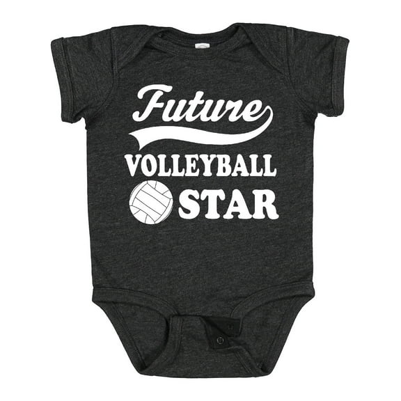 Inktastic Future Volleyball Star Childs Sports Boys or Girls Baby Bodysuit