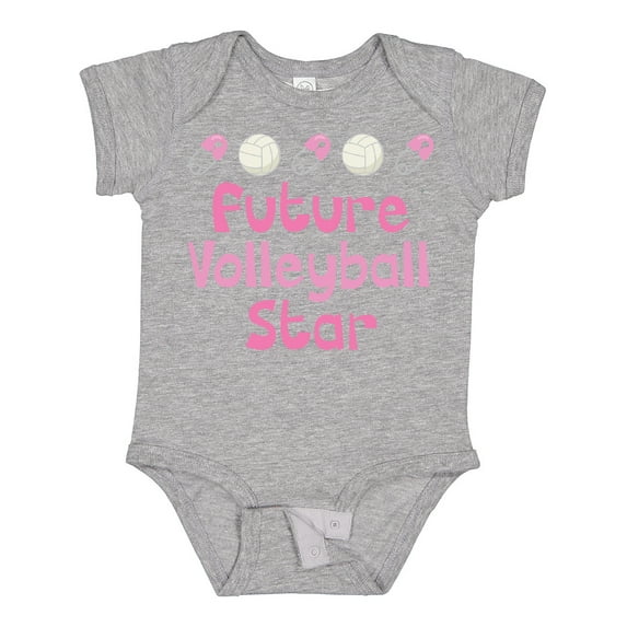Inktastic Future Volleyball Star Girls Girls Baby Bodysuit