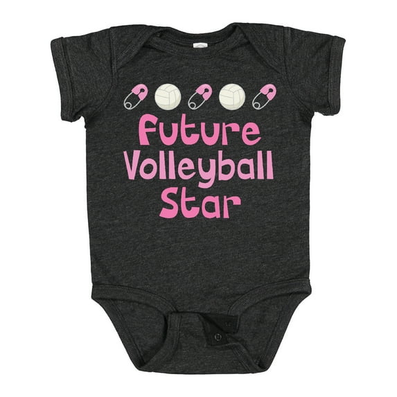 Inktastic Future Volleyball Star Girls Girls Baby Bodysuit