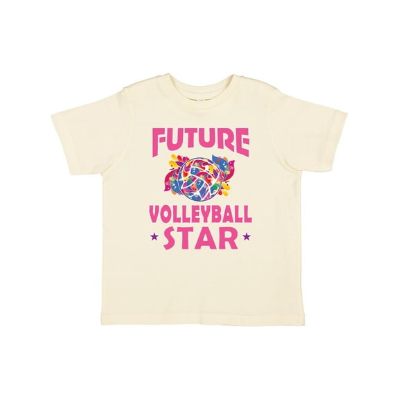 Inktastic Future Volleyball Star Girls Toddler T-Shirt